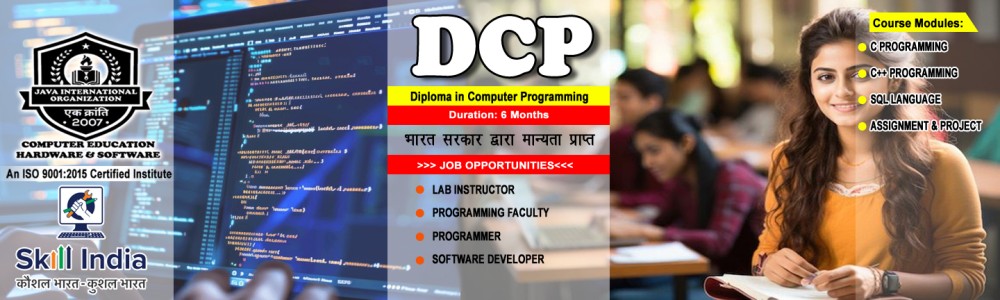 Diploma In Computer Programming