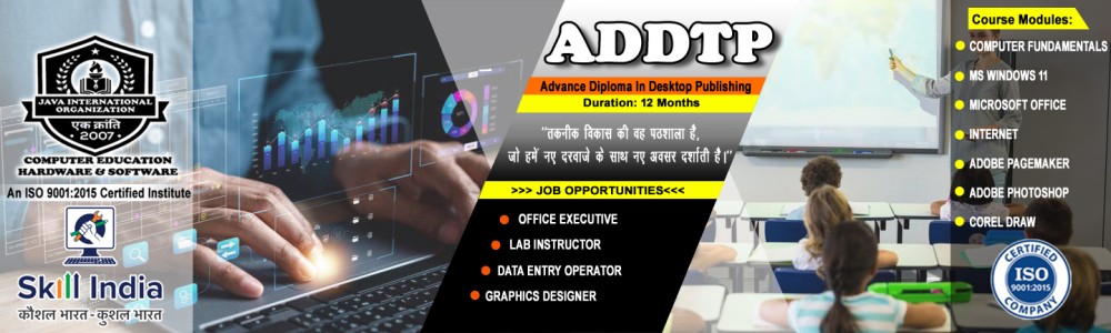 Advance Diploma In Desktop Publishing