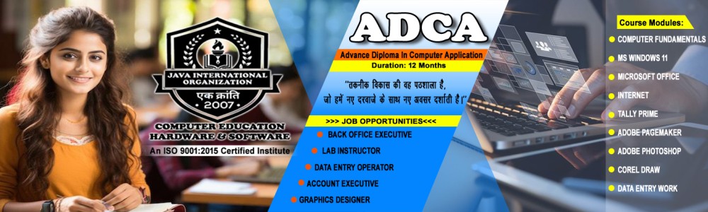 Advance Diploma In Computer Application