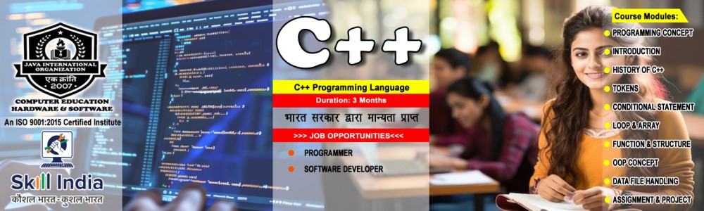 C++ PROGRAMMING