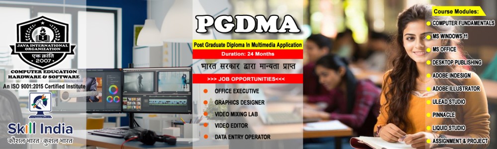 Post Graduate Diploma In Multimedia Application