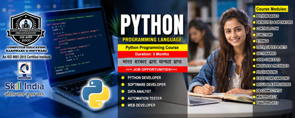PYTHON PROGRAMMING